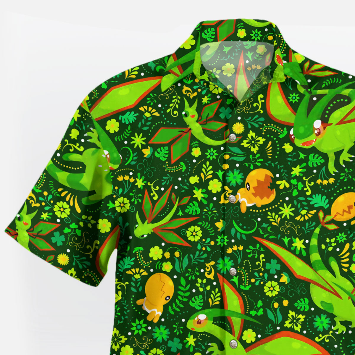 Emerald Jungle Tropical Hawaiian Shirt
