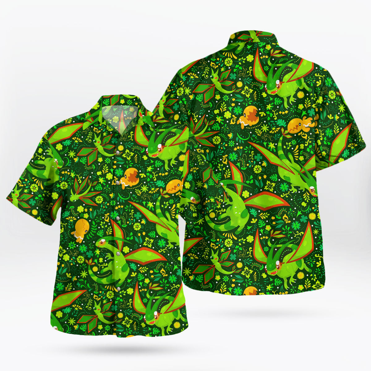 Emerald Jungle Tropical Hawaiian Shirt
