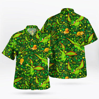 Emerald Jungle Tropical Hawaiian Shirt