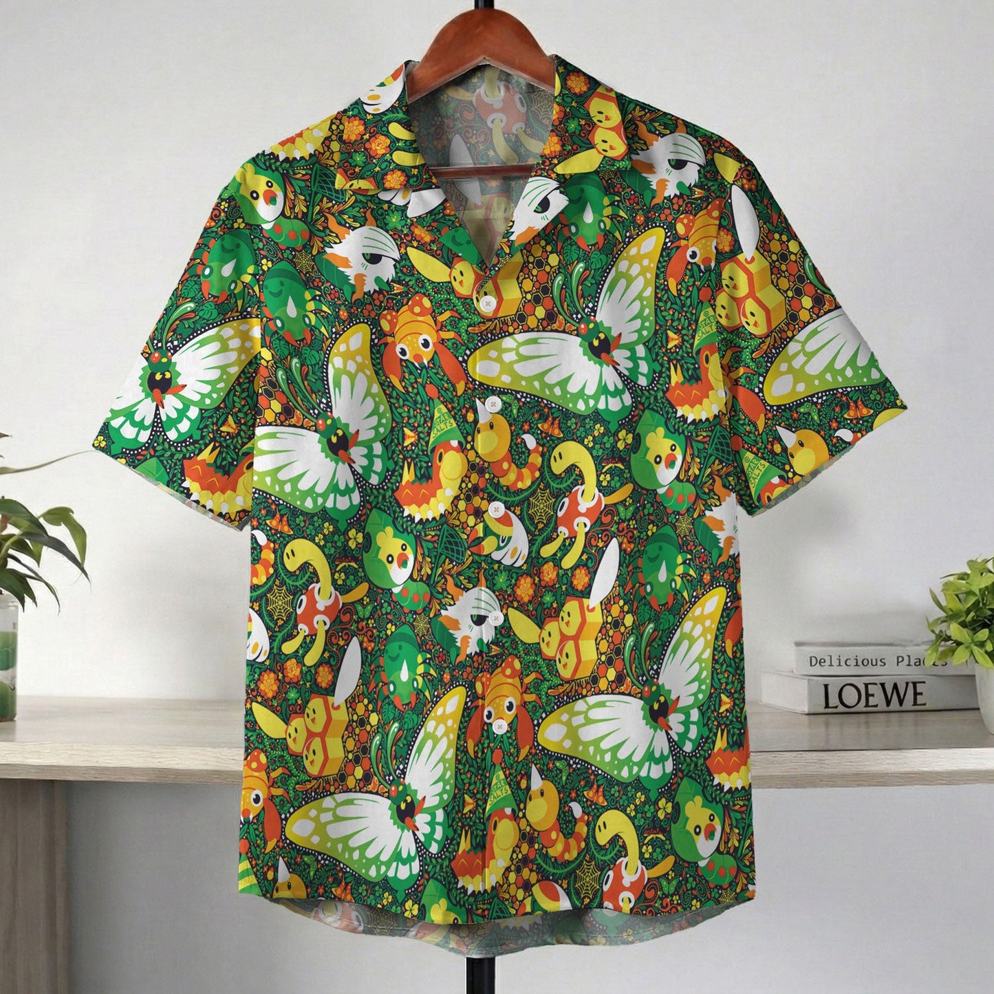 Insect System Pokemon Hawaiian Shirt