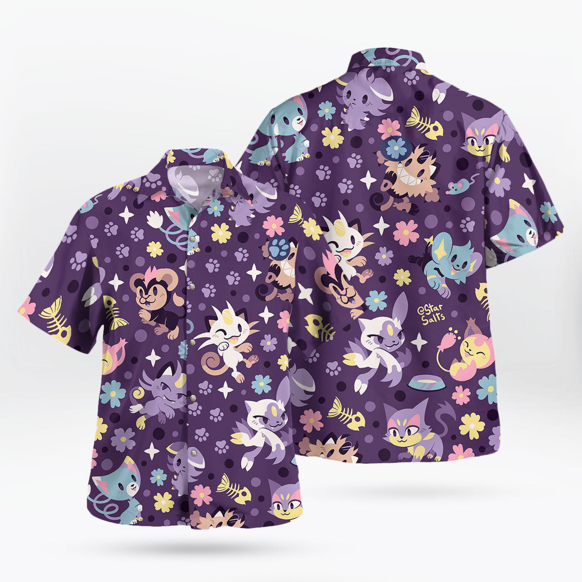 Cat Tropical Vibe Hawaiian Shirt