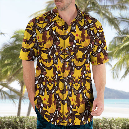 Retro Psychic Art Hawaiian Shirt
