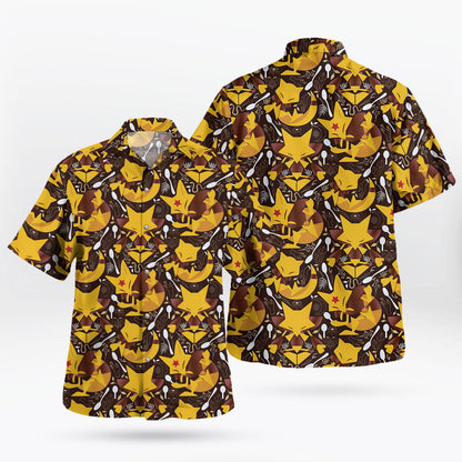 Retro Psychic Art Hawaiian Shirt