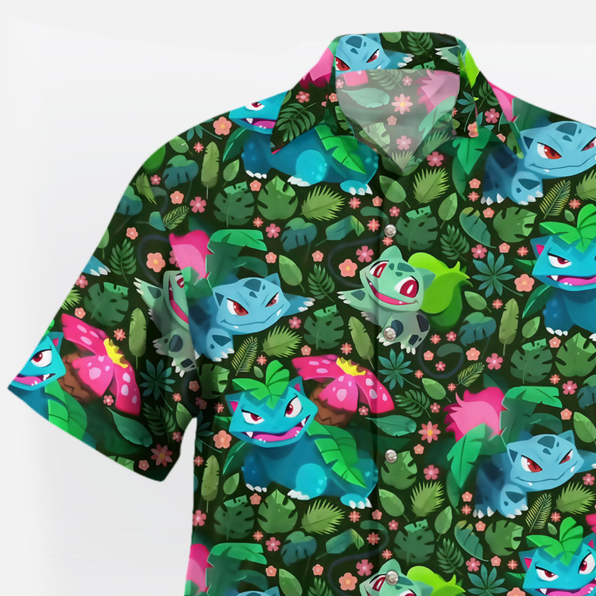 Leafy Evolution Tropical Hawaiian Shirt