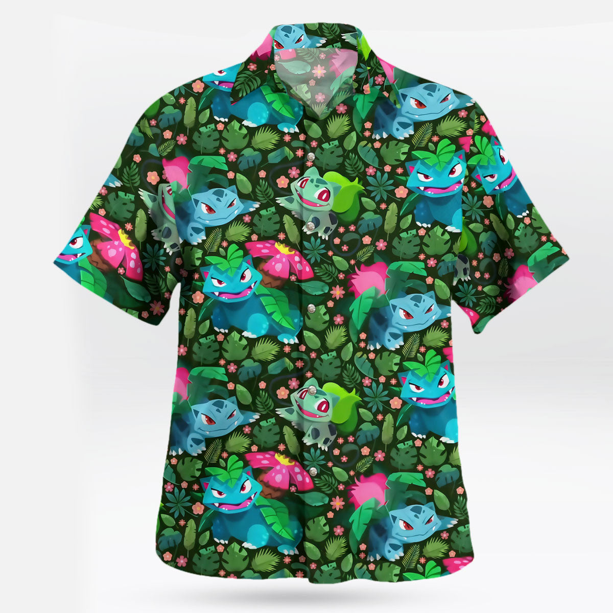 Bulbasaur Ivysaur Venusaur Pokemon Hawaiian Shirt