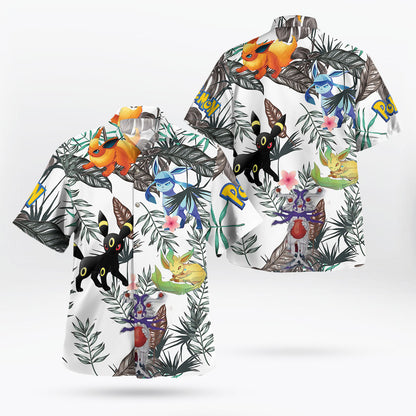 Tropical Brown Character Hawaiian Shirt