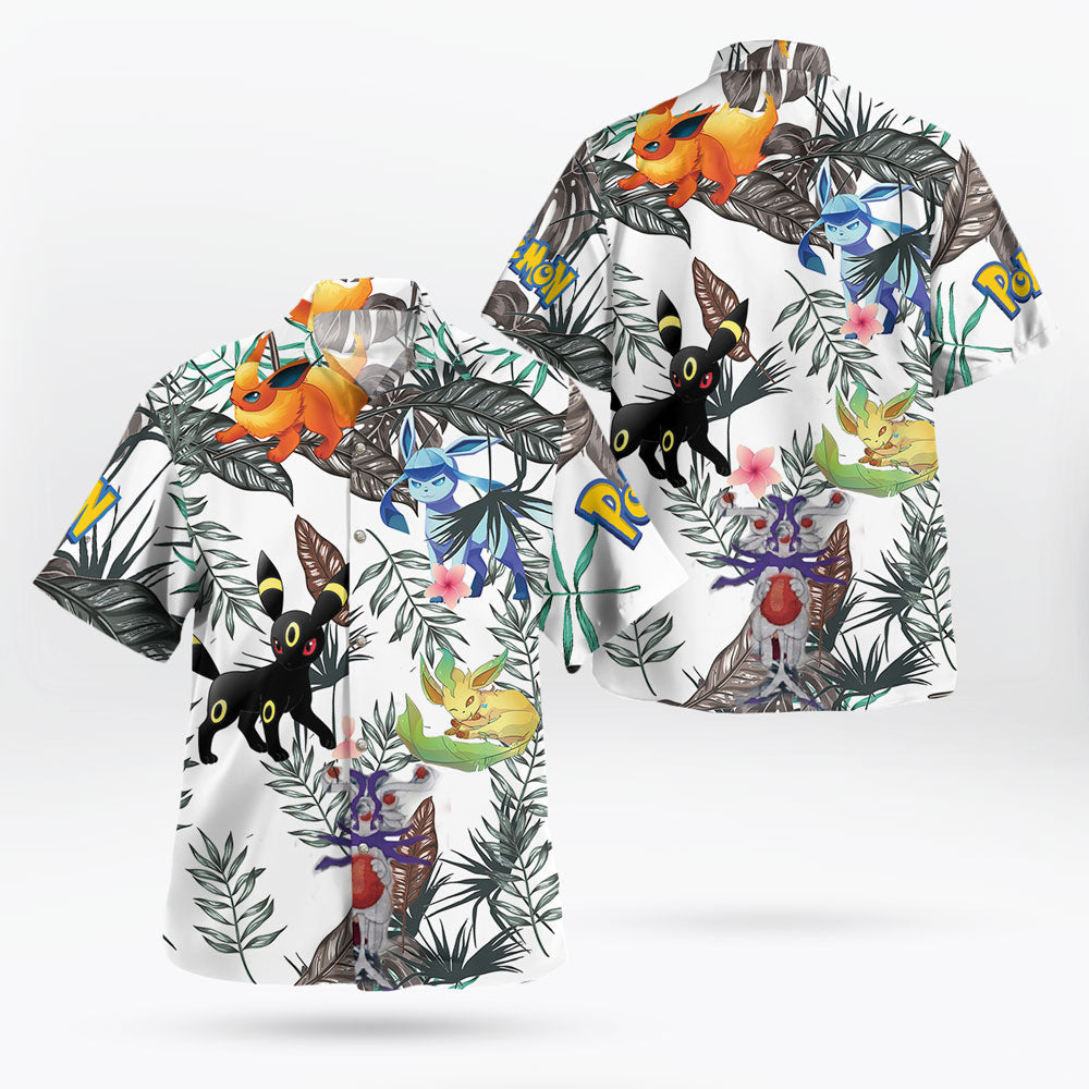 Tropical Brown Character Hawaiian Shirt