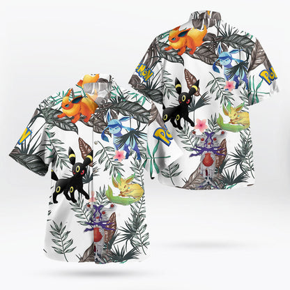 Tropical Brown Character Hawaiian Shirt