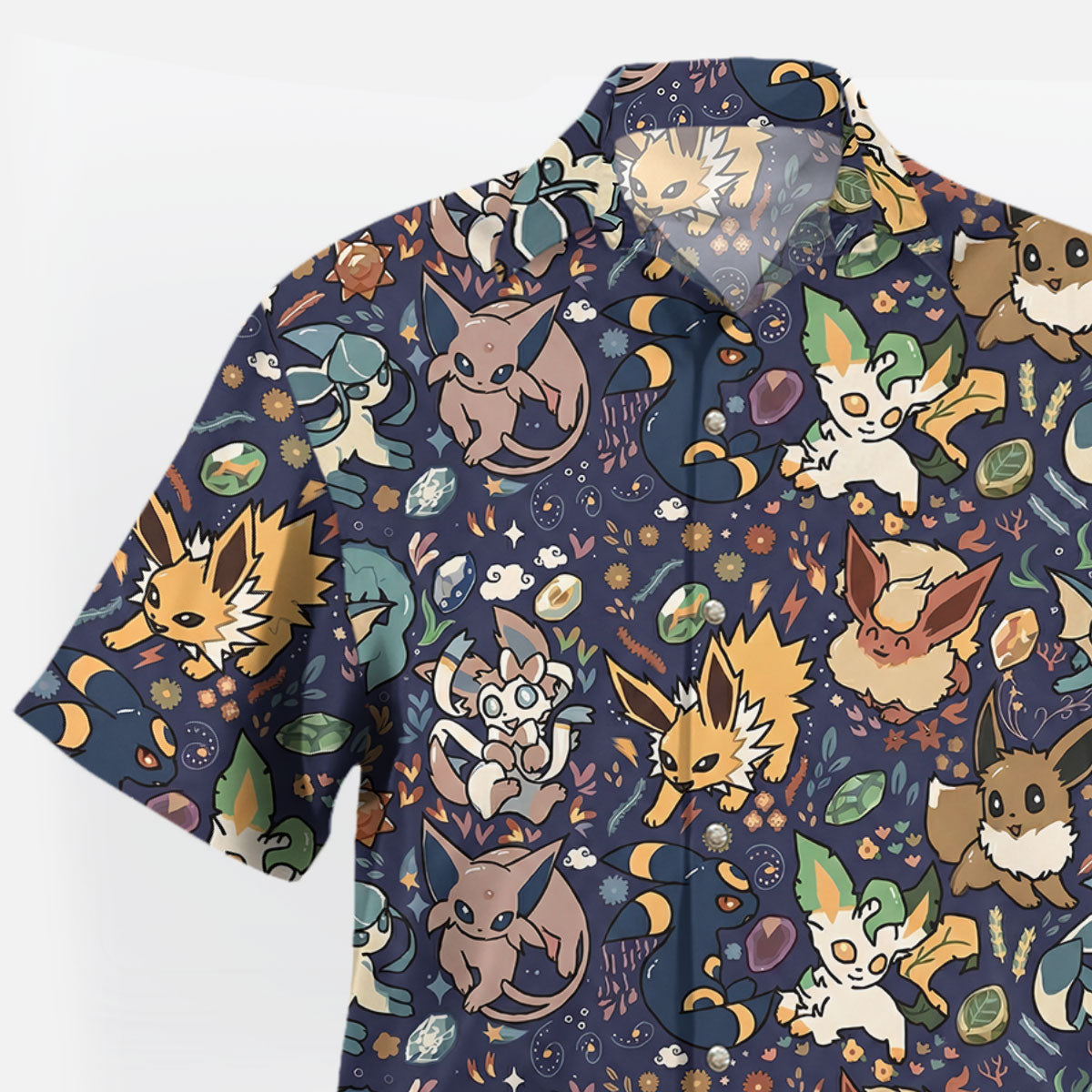 Midnight Evolution Pattern Hawaiian Shirt
