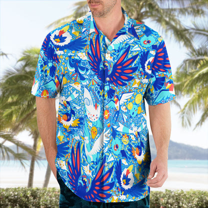 Bird Tropical Breeze Hawaiian Shirt