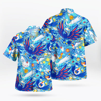 Bird Tropical Breeze Hawaiian Shirt