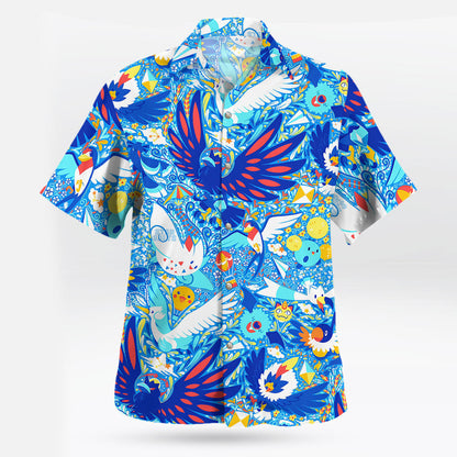 Bird Pokemon Hawaiian Shirt Tropical Breeze