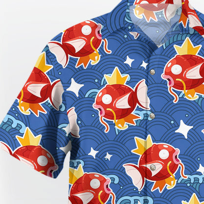 Shiny Fish Tropical Aloha Hawaiian Shirt