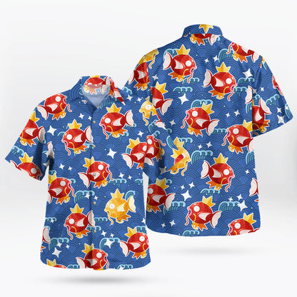 Shiny Fish Tropical Aloha Hawaiian Shirt