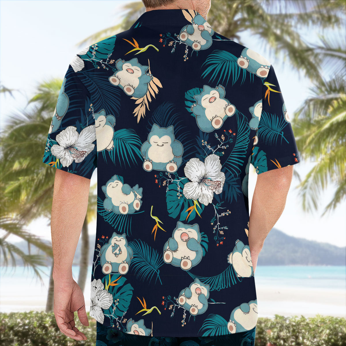 Sleepy Tropical Anime Aloha Hawaiian Shirt
