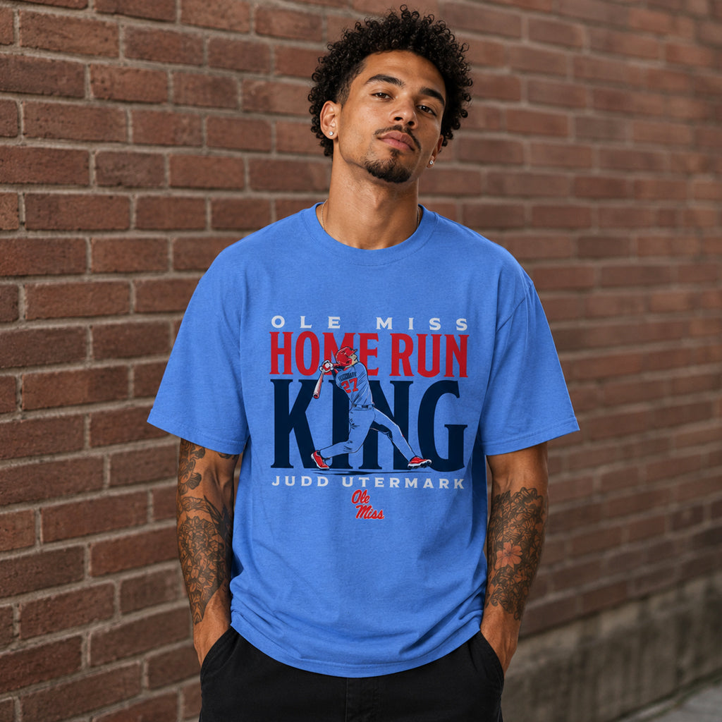 Home Run King Graphic Shirt for Everyday Casual Wear