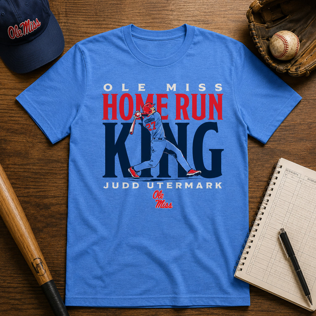 Home Run King Graphic Shirt for Everyday Casual Wear