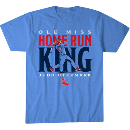 Ole Miss Baseball Judd Utermark Home Run King Shirt