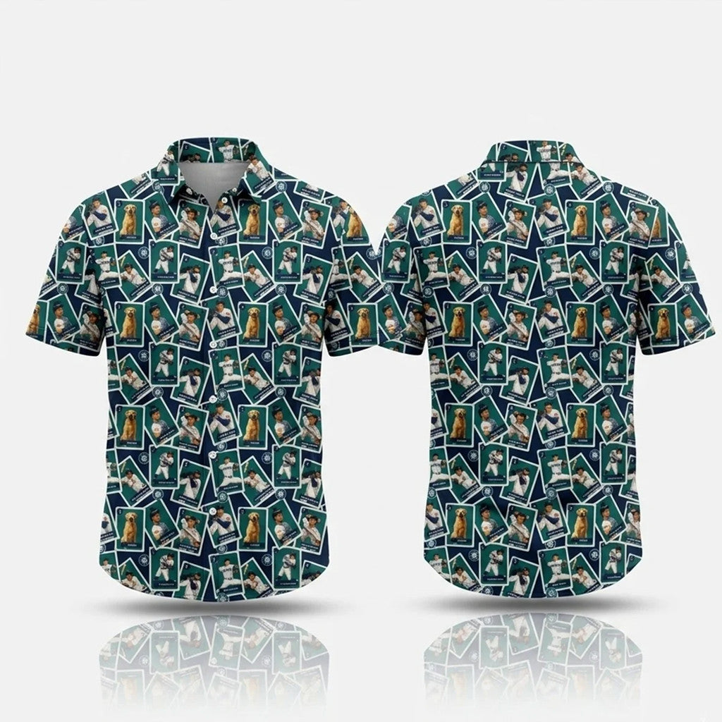 Seattle Mariners Card Show 2026 Hawaiian Shirt