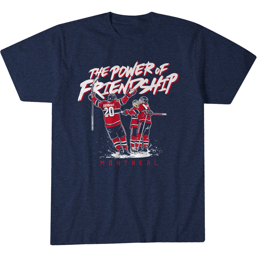 Cole Caufield Nick Suzuki and Juraj Slafkovsky The Power of Friendship T-Shirt