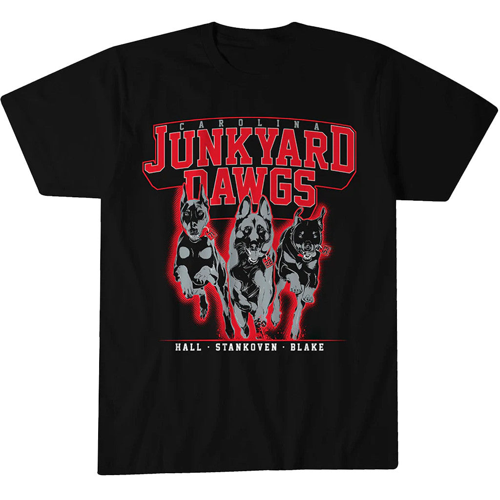 Logan Stankoven Taylor Hall and Jackson Blake Junkyard Dawgs T-Shirt