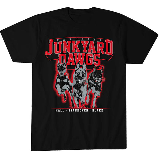 Logan Stankoven Taylor Hall and Jackson Blake Junkyard Dawgs T-Shirt