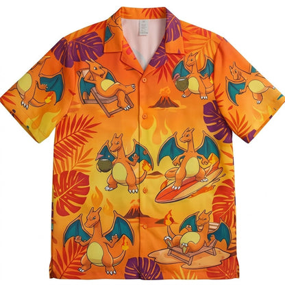 Charizard Beach Patrol 2026 Hawaiian Shirt