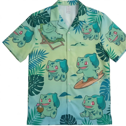 Bulbasaur Jungle Summer 2026 Hawaiian Shirt