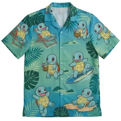Squirtle Water Play Summer 2026 Hawaiian Shirt