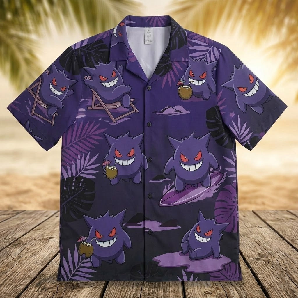 Night Waves Summer 2026 Hawaiian Shirt