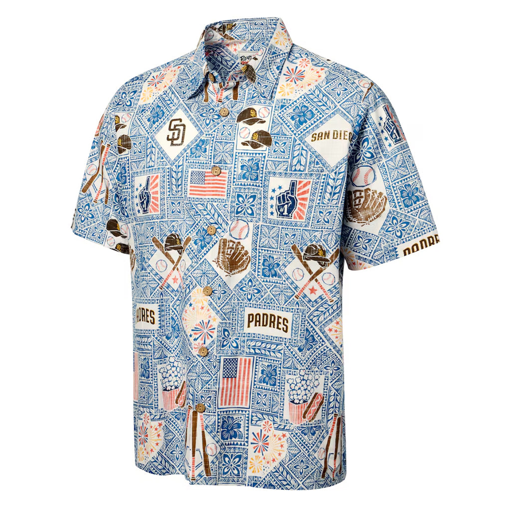 Blue Americana 2026 Hawaiian Shirt