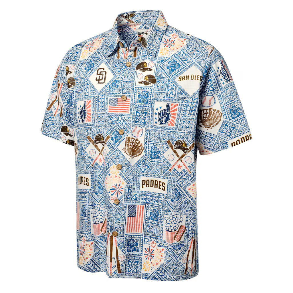 Blue Americana 2026 Hawaiian Shirt