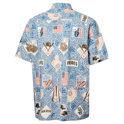 Blue Americana 2026 Hawaiian Shirt