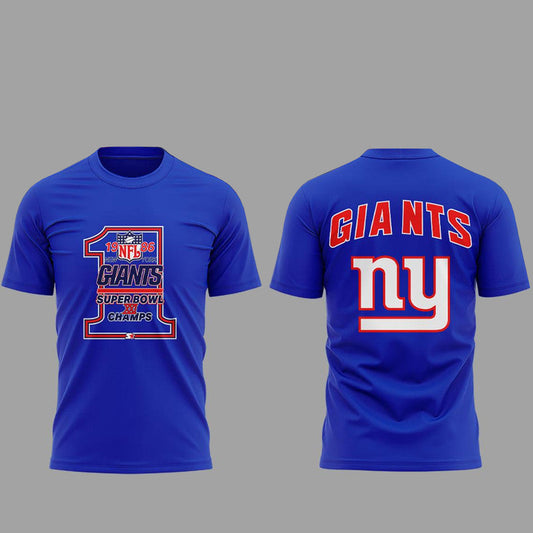 New York Giants 2026 The ’86 Championship Capsule in New Season Shirt