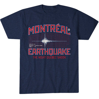 The Montreal Earthquake Newhook's Series-Ender T-Shirt
