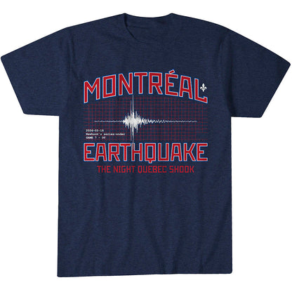 The Montreal Earthquake Newhook's Series-Ender T-Shirt