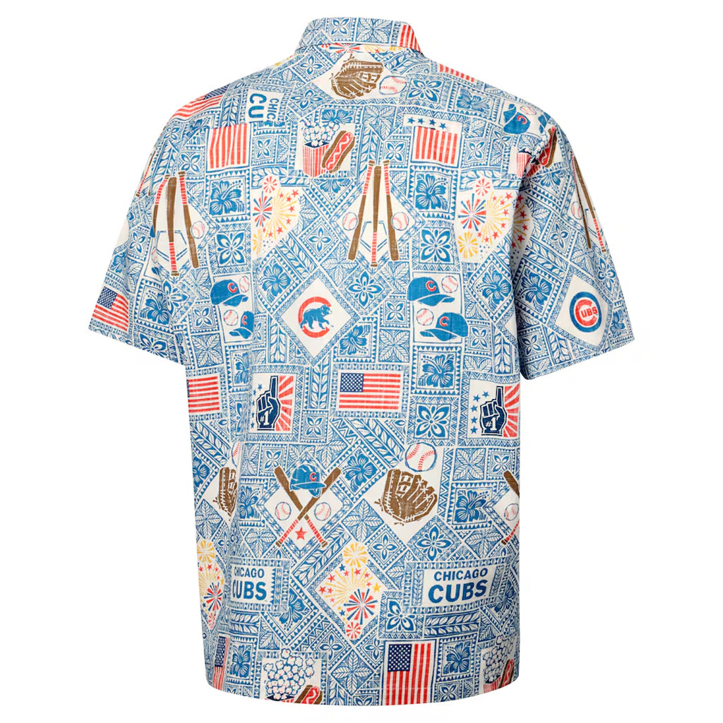 Blue Americana Baseball 2026 Hawaiian Shirt