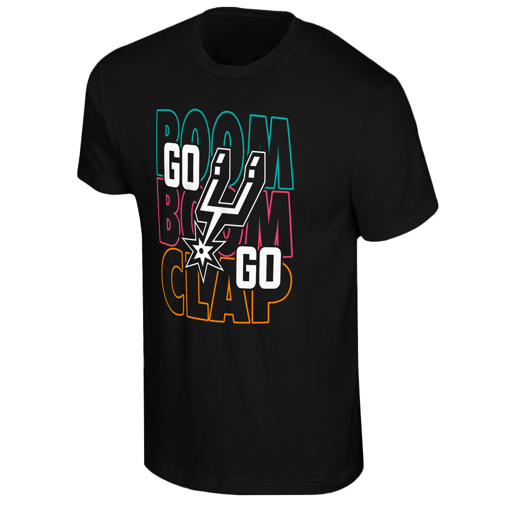 Unisex San Antonio Spurs Playoffs Graphic T-Shirt – Boom Boom Clap Basketball Fan Tee