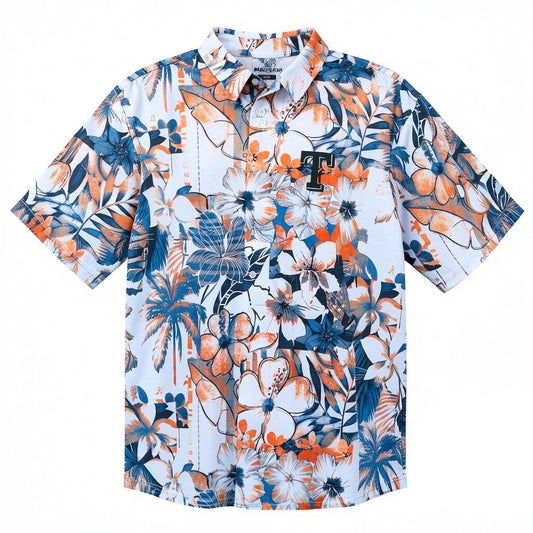 Unisex Texas Rangers Margaritaville 2026 Hawaiian Shirt – Tropical Baseball Fan Button-Up Tee