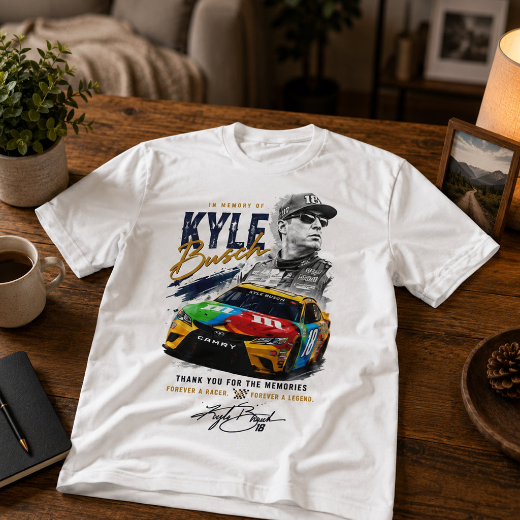 Unisex Memorial Graphic T-Shirt - Thank You For The Memories Fan Tee