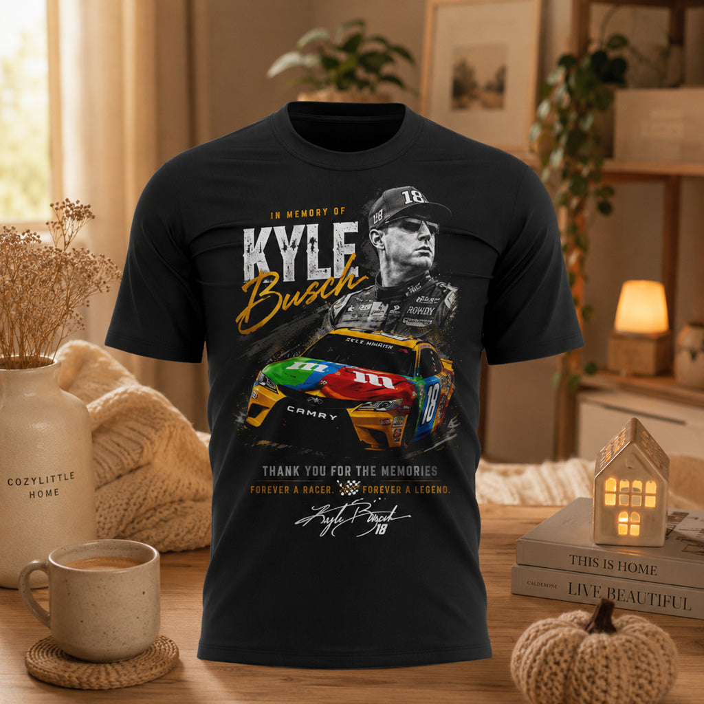 Unisex Memorial Graphic T-Shirt - In Loving Memory Racing Fan Tee