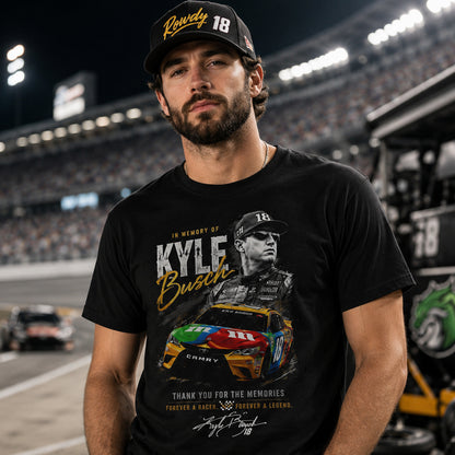 Unisex Memorial Graphic T-Shirt - In Loving Memory Racing Fan Tee