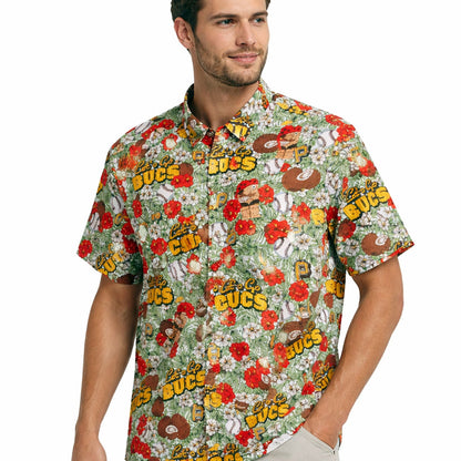 Unisex Black Gold Baseball Luau 2026 Hawaiian Shirt – Vacation Button-Up Tee