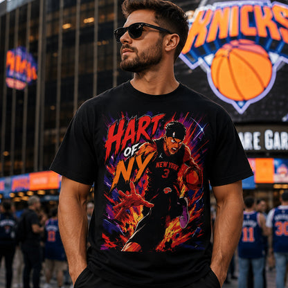 Unisex Hart Of NY Graphic T-Shirt - Basketball Fan Tee