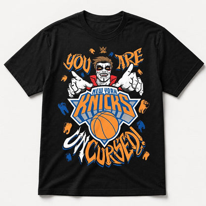 Unisex New York Knicks Danhausen You Are Uncursed 2026 Graphic Shirt for Basketball Fans