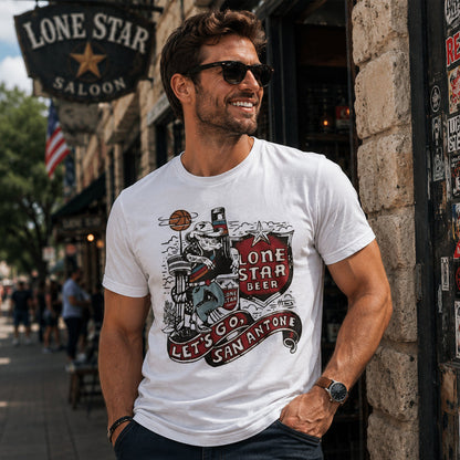 Unisex Lets Go Graphic Shirt for Basketball Fans