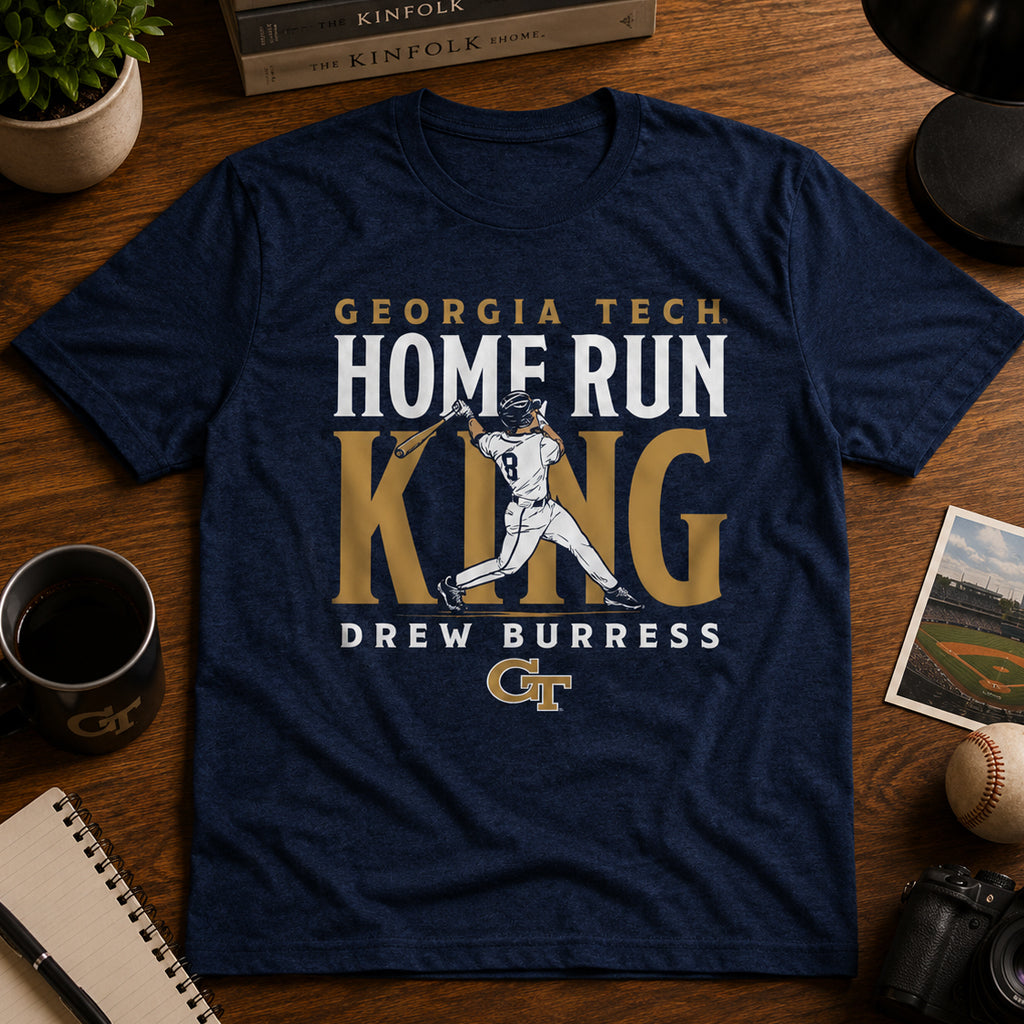 Unisex Home Run King Graphic Shirt for Baseball Fans