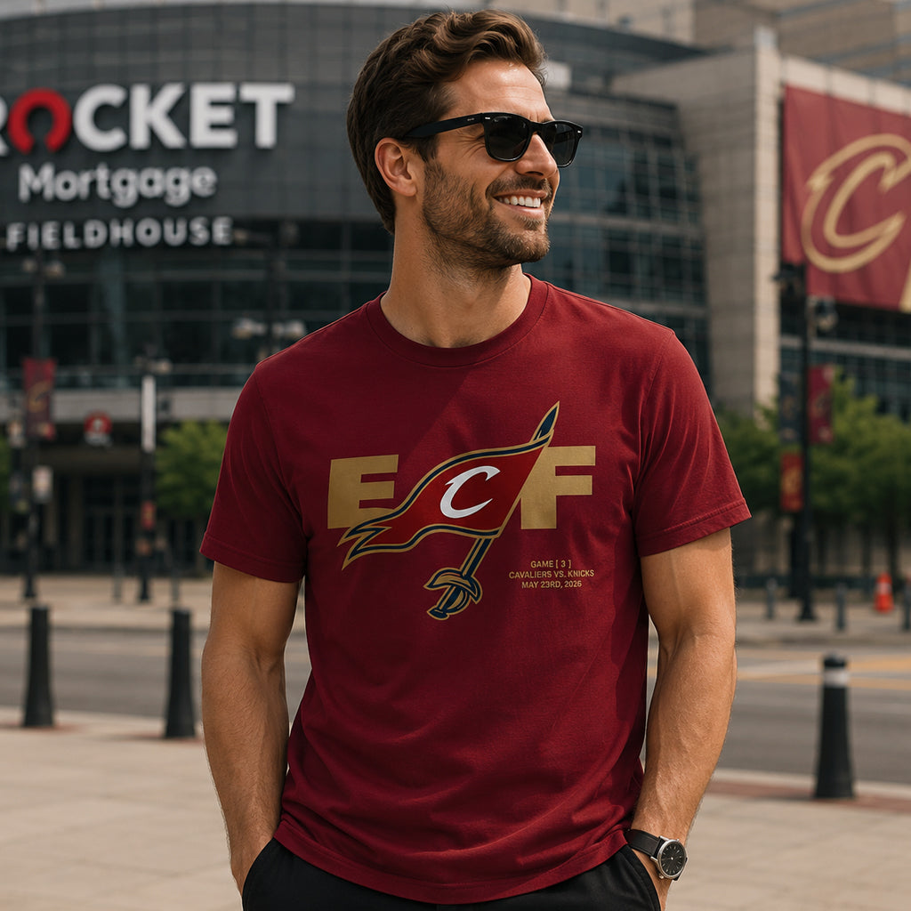 Unisex Game 3 ECF 2026 Graphic T-Shirt for Basketball Fans
