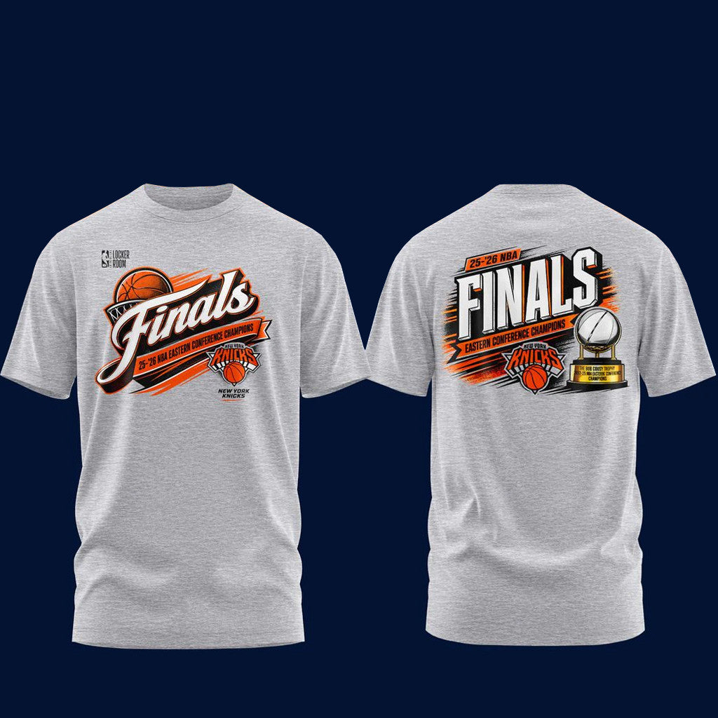 Unisex New York Knicks Eastern Conference Graphic T-Shirt 2026 for Basketball Fans