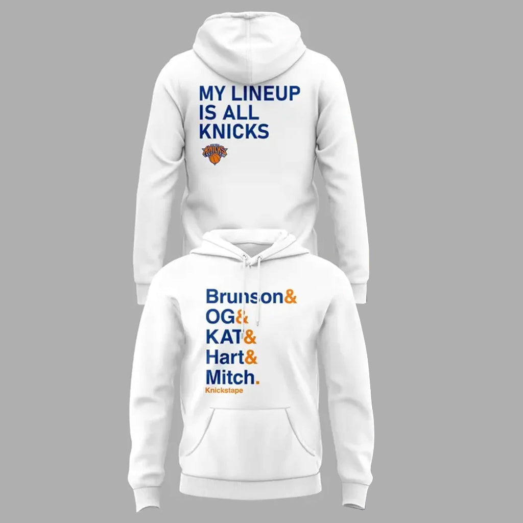 Unisex My Lineup Is All Graphic Shirt for Basketball Fans